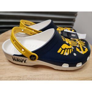 Crocs Americas Slip-On Clogs – Navy | Unisex W11 / M9 | Unworn